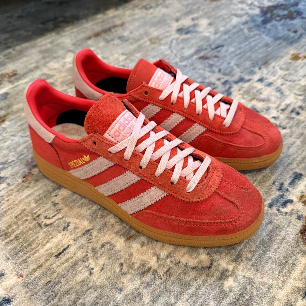 Adidas Samba Handball Spezial Sneaker Bright Red/Clear Pink/Gum
